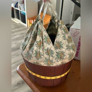 Vintage Sewing Hand Basket